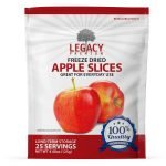 Legacy Premium Freeze Dried Apple Slices Pouch Front