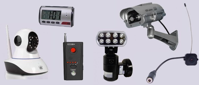 Security Cameras and Spy Gear