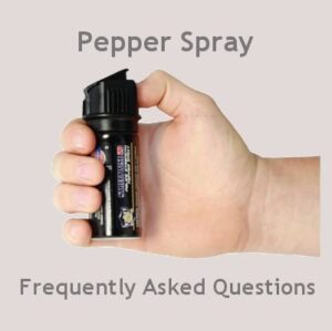Streetwise Pepper Spray FAQ Cover