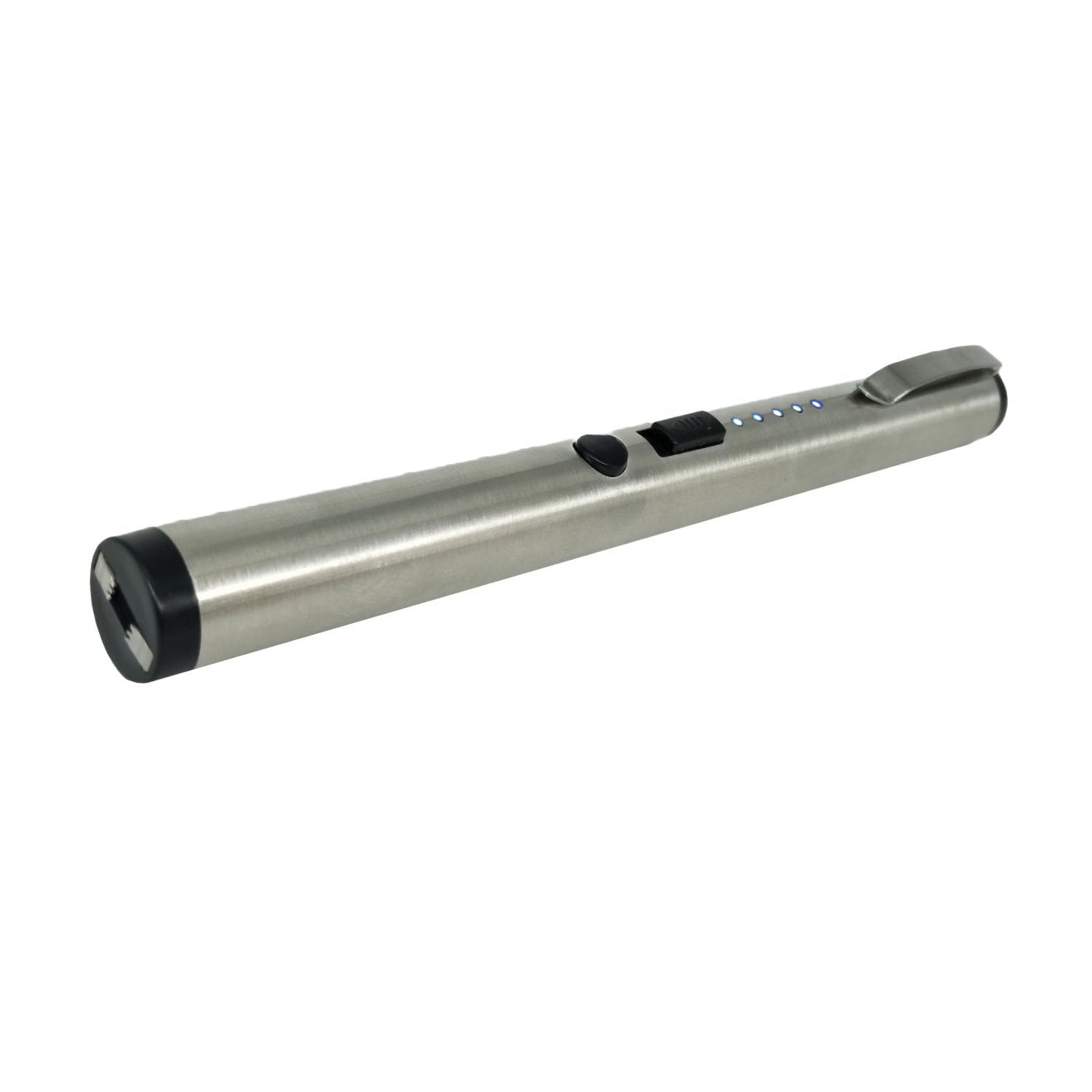 Streetwise 25M Pain Pen Stun Gun - Silver Profile