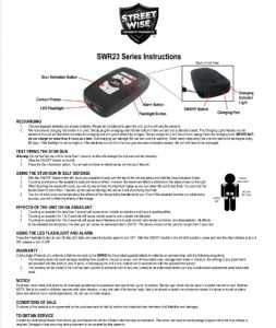 SWR23 Instructions Cover