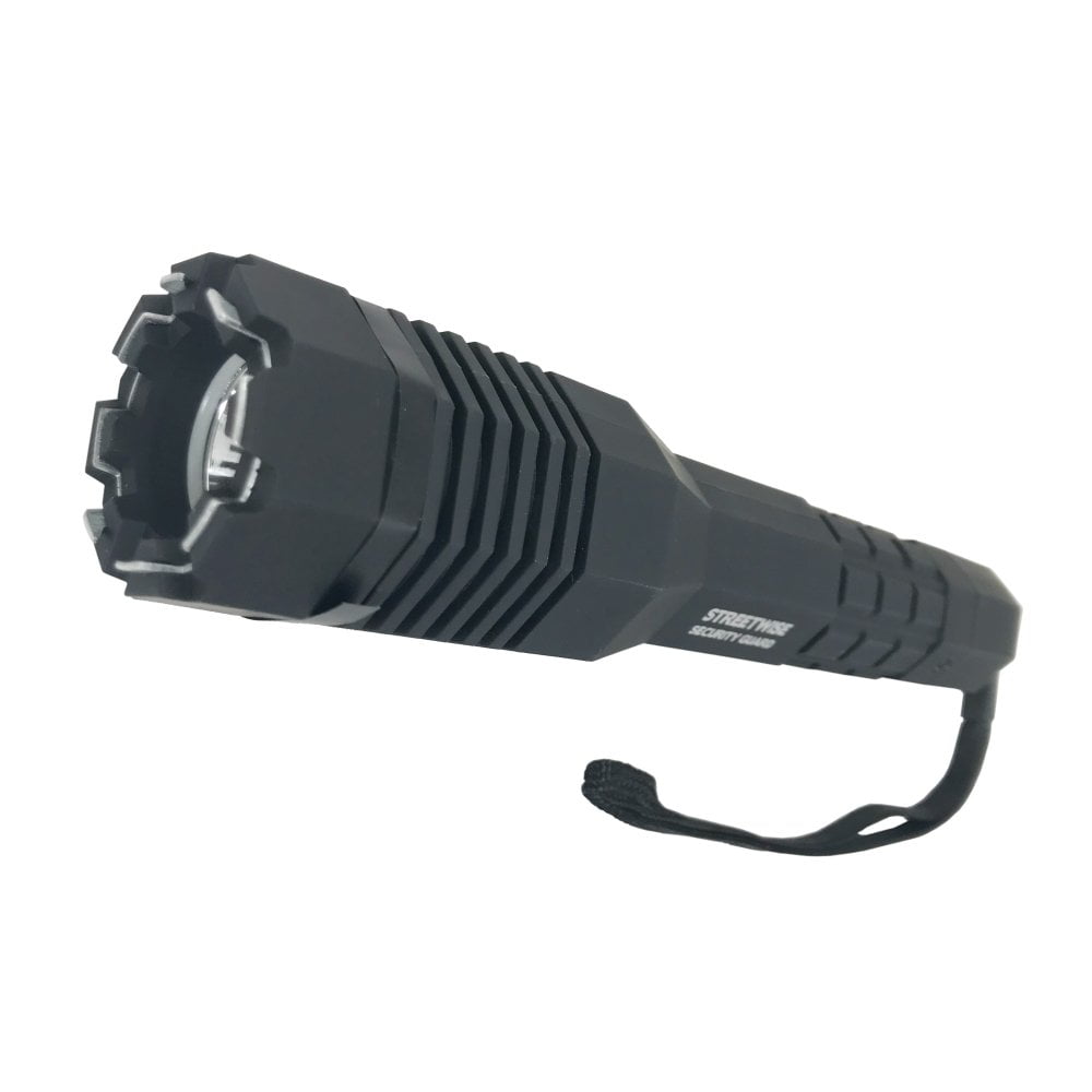 Streetwise 24/7 Security Guard Stun Gun Flashlight - front angle