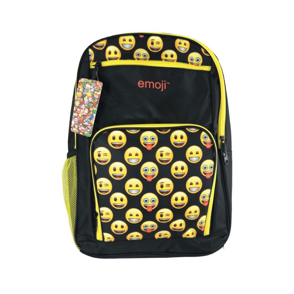 Streetwise EMOJI Bulletproof Backpack Yellow