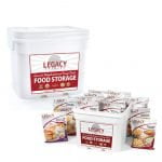 240 Servings Food Storage w/ Open Bucket