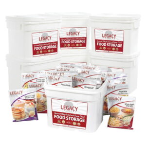 720 Servings Food Storage Package w/ Open Bucket