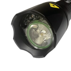 GF Thunder 320 Lumen Tactical Flashlight w/ UV LEDs front up close