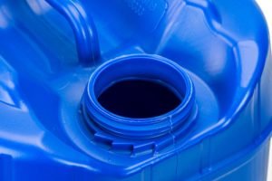Stackable 5 Gallon Water Storage Tanks WT0500 fill cap off
