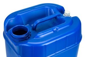 Stackable 5 Gallon Water Storage Tanks WT0500 top view cap off