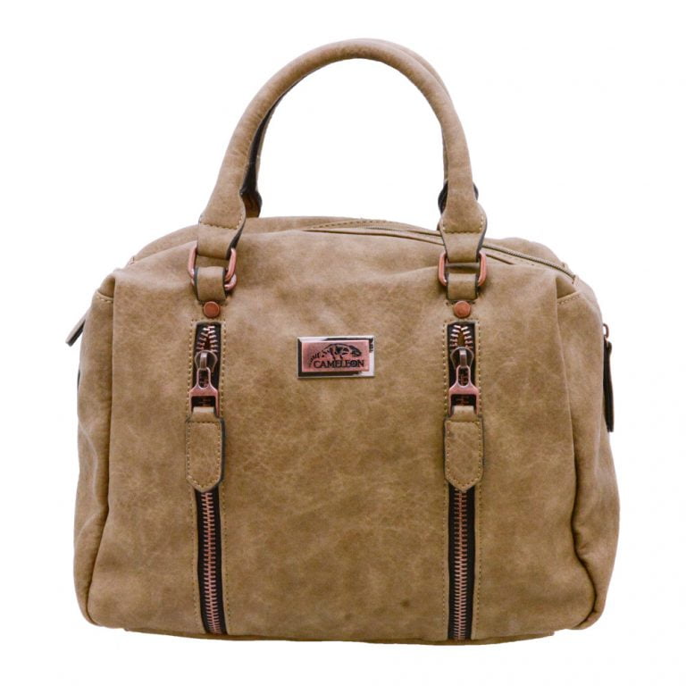 Sahara Concealed Carry Handbag Beige front