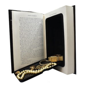 Undercover Book Safe Open w/ jewels