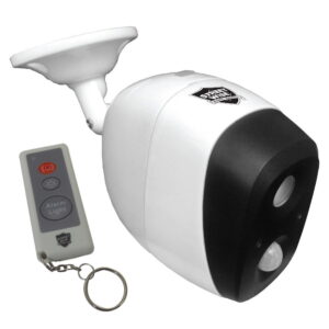 Knight Light Motion Activated Alarm & Light w/ Remote front angle
