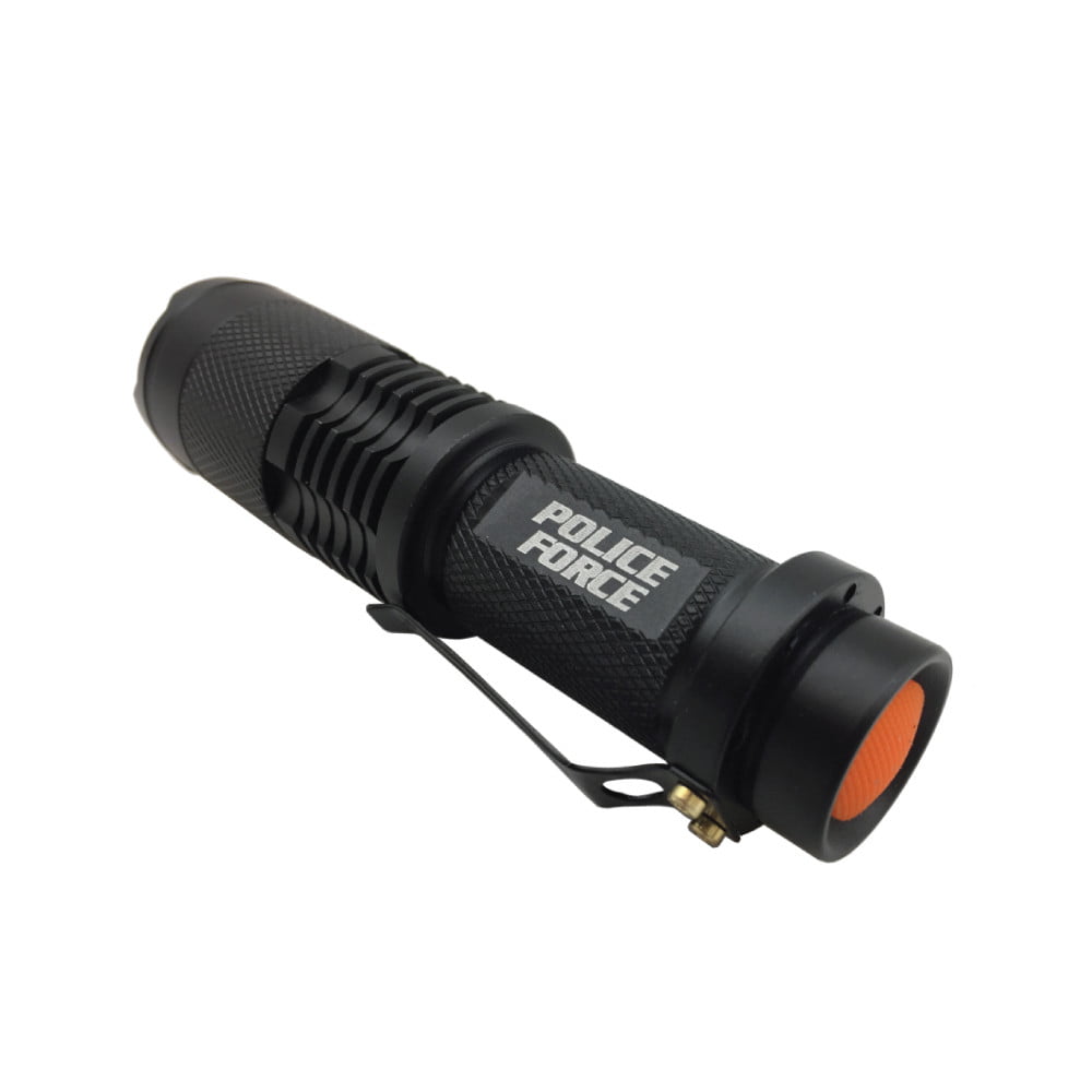 Police Force T6 LED Flashlight side view