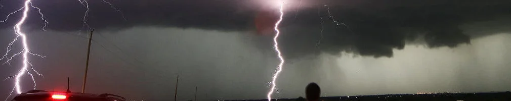 Preparedness Articles Lightning Storm Banner