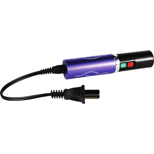 Stun Master Lipstick Stun Gun Purple w/ Charging Cord