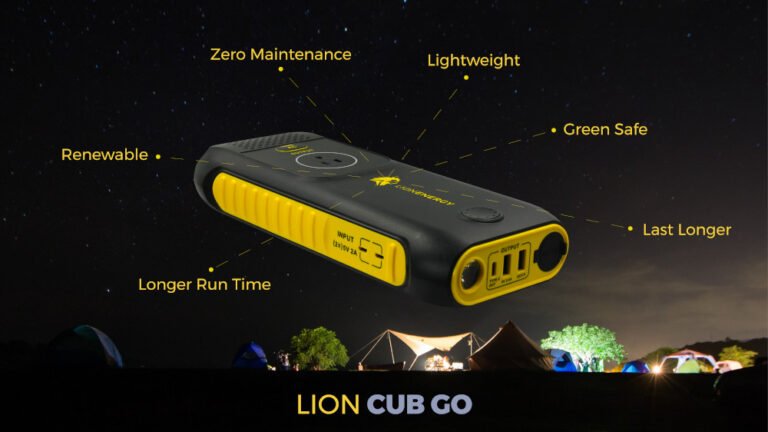 Lion Cub GO FAQ Portable Generator poster