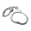 Police Force Stainless Steel NIJ Handcuffs Open