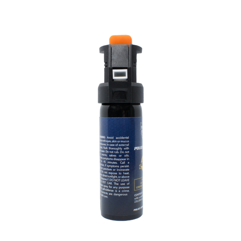 Police Force 23 Pepper Spray Fire Master 3 oz. side view