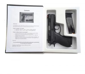 Handgun Hider Book Safe - Pending Storm Large