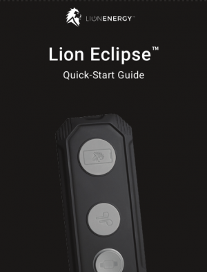 Lion Eclipse Quick Start Cover
