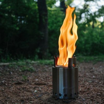 Solo Stove Titan SST 02b 500×500 Solo Stove Titan Flame on ground
