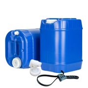 Stackable 5 Gallon Water Storage Tanks 2 Tanks w/ spigot