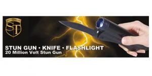 Stun Gun Knife Flashlight Packaging